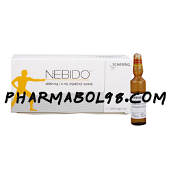 Get long-lasting results with NEBIDO Testosterone Undecanoate 1000mg per 4ml amp by Schering QTY.1